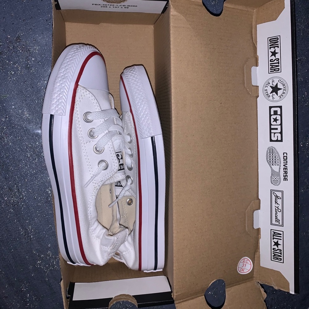 Women’s White Converse